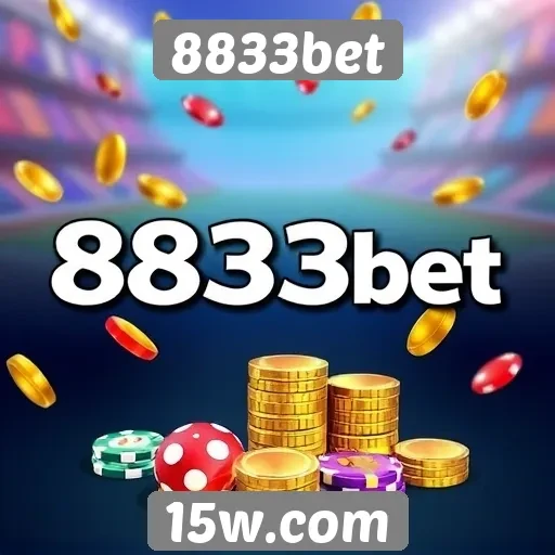 Diversidade de jogos disponíveis em 8833bet