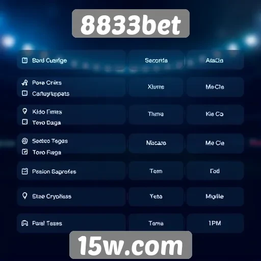 Métodos de pagamento aceitos no site 8833bet