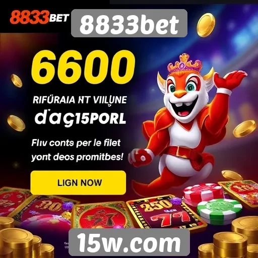 Promoções e bônus atraem jogadores para 8833bet