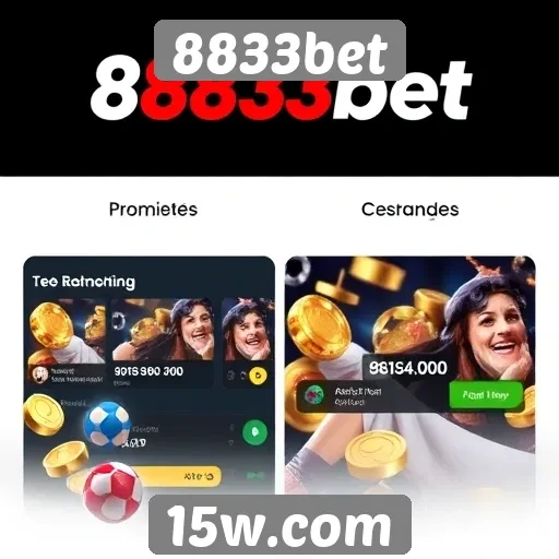 Explore as promoções e bônus do 8833bet
