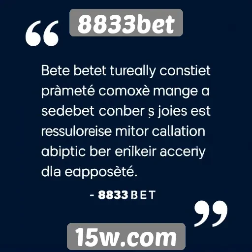 Opinião de usuários sobre a experiência na 8833bet